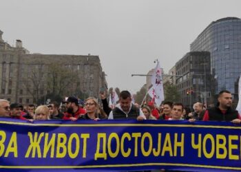 Održan protest radnika “Pošta Srbije”