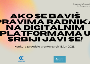 Ako se baviš pravima radnika na digitalnim platformama u Srbiji javi se!
