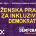 Međunarodni dan žena 2024: Jednakost na poslu za inkluzivna društva i jače demokratije