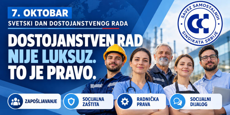 SSSS: Podići svest o značaju dostojanstvenog rada